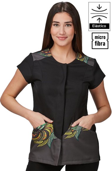 BLUSA MICROFIBRA DONNA ALAMO