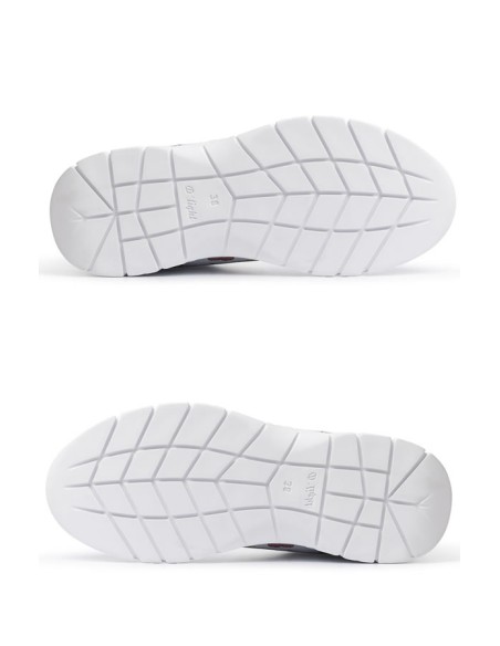SCARPE SENZA CUCITURE CON CORDONI STAMPATI