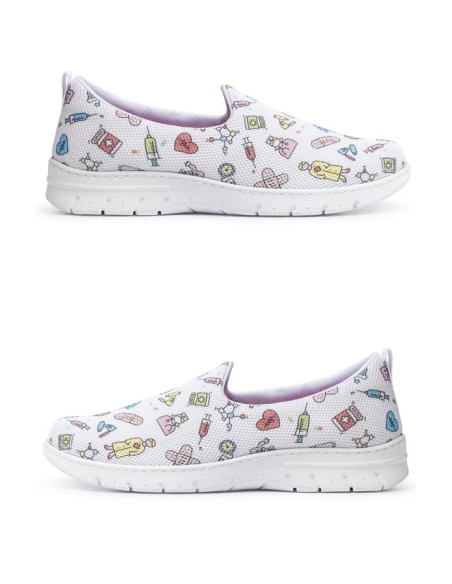 SCARPA SENZA GIUNTE UNISEX STAMPATA