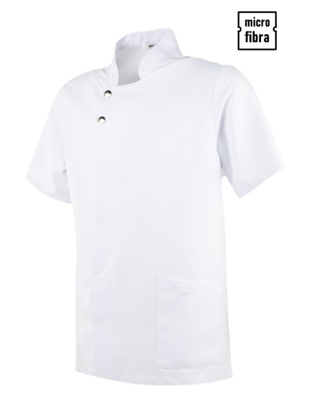 CASACA M/C CORCHETES MICROFIBRA HOMBRE