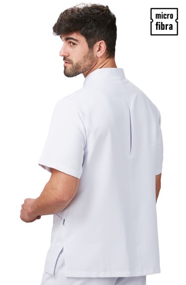 CASACA M/C CORCHETES MICROFIBRA HOMBRE