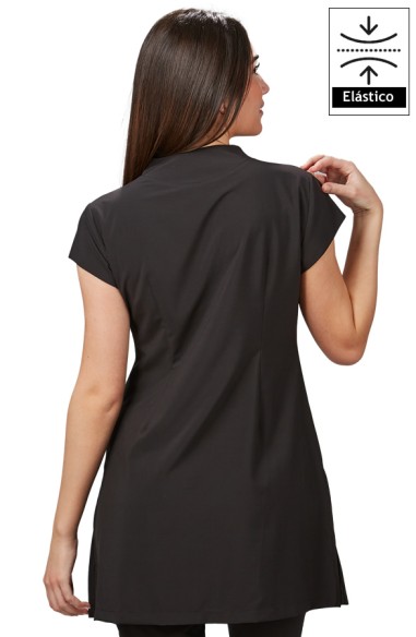 CASACA MUJER CUELLO ABIERTO ELASTANO