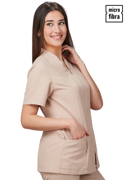 GIACCA MICROFIBRA CERNIERA DONNA