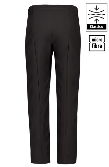 PANTALON MUJER ABERTURA CENTRAL EN BAJO