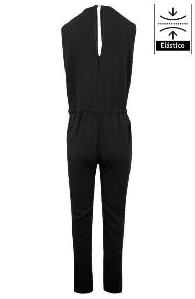 TUTA DA DONNA IN MAGLIA CREPE INCROCIATO