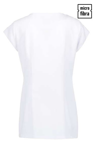BLUSA MICROFIBRA CRUZADA BOTÓN