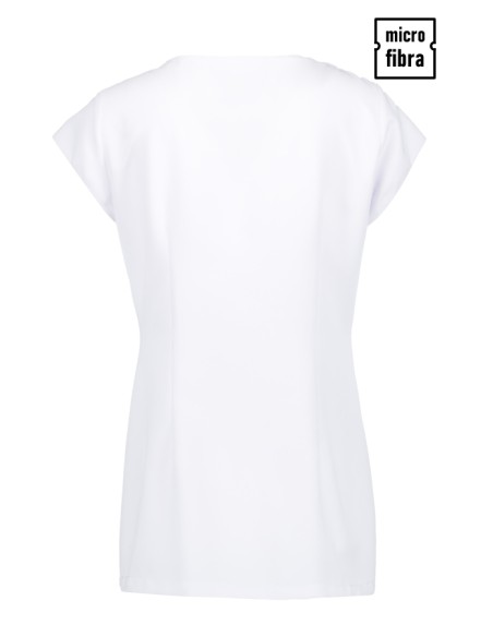 BLUSA MICROFIBRA CRUZADA BOTÓN