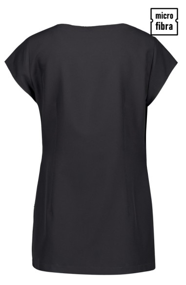 BLUSA MICROFIBRA CRUZADA BOTÓN