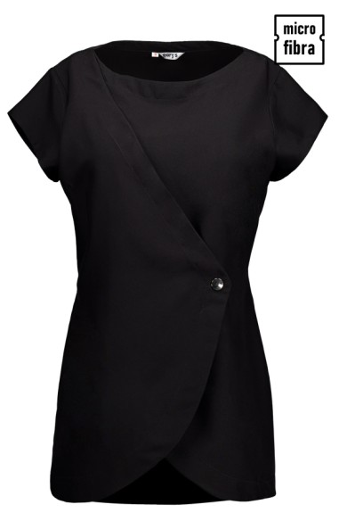 BLUSA MICROFIBRA CRUZADA BOTÓN