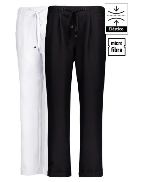 PANTALON MUJER BAJO VUELTO