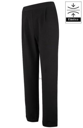 PANTALON MUJER BIELASTICO BAJO VUELTO 2