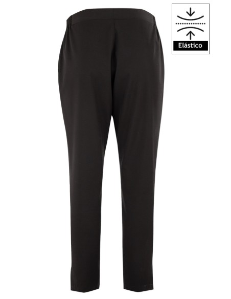 PANTALONE CAVIGLIA DONNA GOMMA FIANCHI