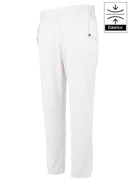 PANTALONE CAVIGLIA DONNA GOMMA FIANCHI