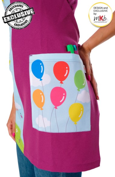 ESTOLA MAESTRA NIÑOS GLOBOS
