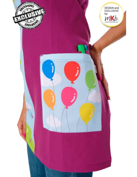 ESTOLA MAESTRA NIÑOS GLOBOS