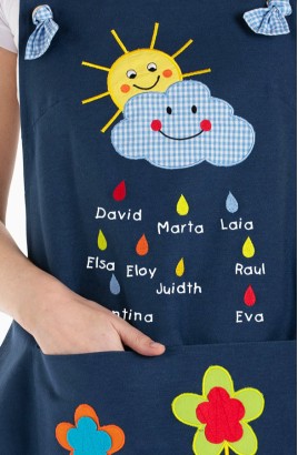 ESTOLA MAESTRA SOL Y NUBE BORDADO 2
