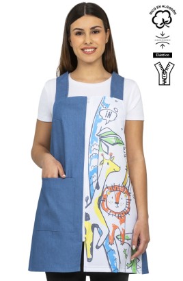 VESTITO INSEGNANTE DENIM...