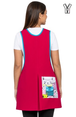 PICHI MAESTRA GATITOS FUCSIA 2