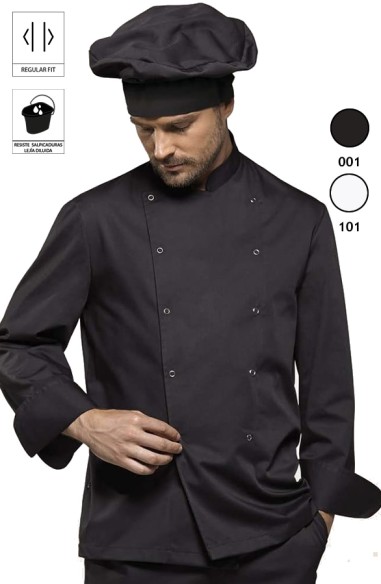 CHAQUETA COCINA HOMBRE REGULAR FIT