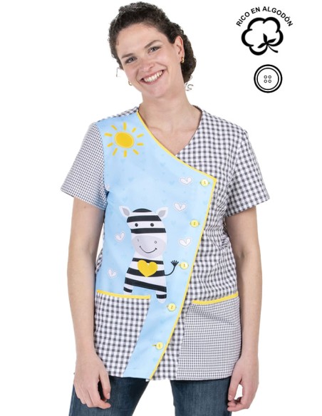 CAMICE MANICA CORTA ZEBRA