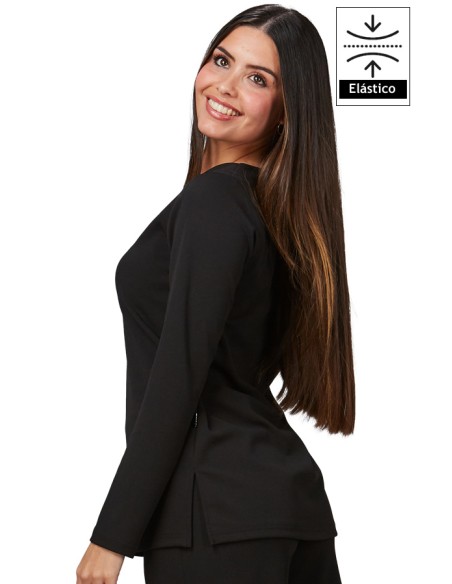 CAMICIA DONNA IN MAGLIA CREPE ROBINIA