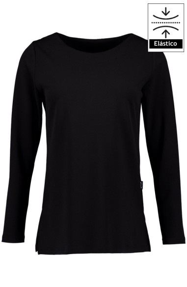 CAMISETA MUJER PUNTO CREPÉ ROBINIA