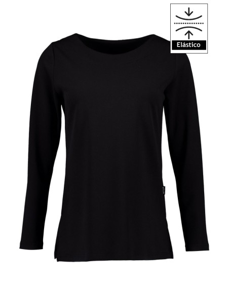 CAMISETA MUJER PUNTO CREPÉ ROBINIA