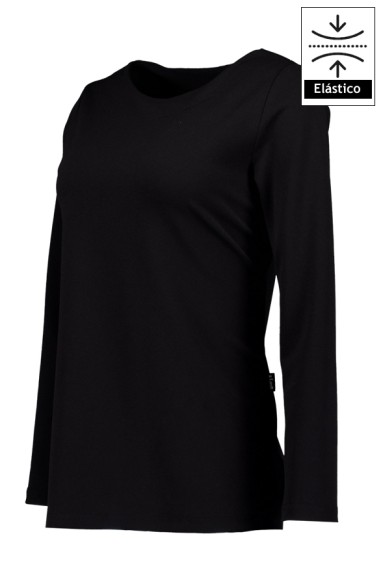 CAMISETA MUJER PUNTO CREPÉ ROBINIA