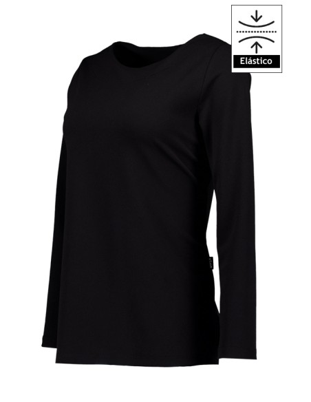 CAMISETA MUJER PUNTO CREPÉ ROBINIA