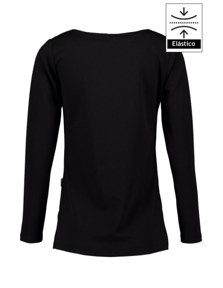 CAMICIA DONNA IN MAGLIA CREPE ROBINIA