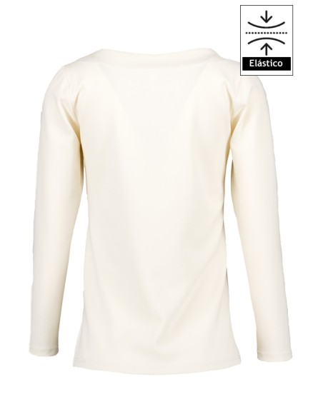 CAMICIA DONNA IN MAGLIA CREPE ROBINIA