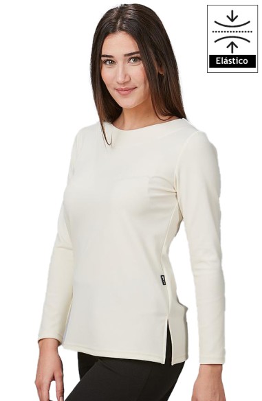 CAMISETA MUJER PUNTO CREPÉ ROBINIA
