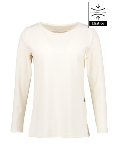 CAMICIA DONNA IN MAGLIA CREPE ROBINIA