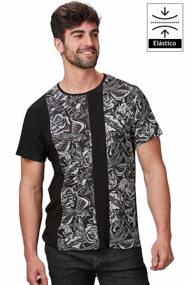 CAMISETA MANGA CORTA HOMBRE LILO