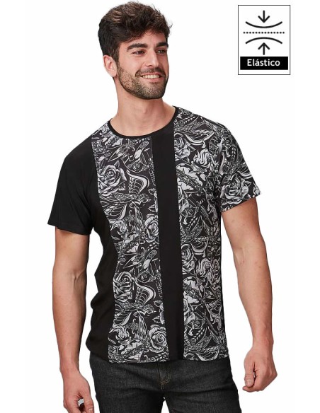 CAMISETA MANGA CORTA HOMBRE LILO