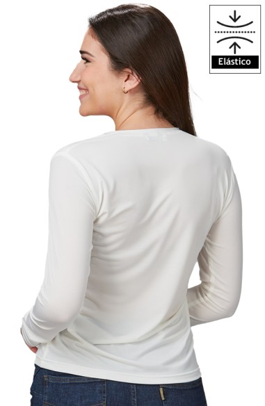 CAMISETA MANGA LARGA MUJER MELIA