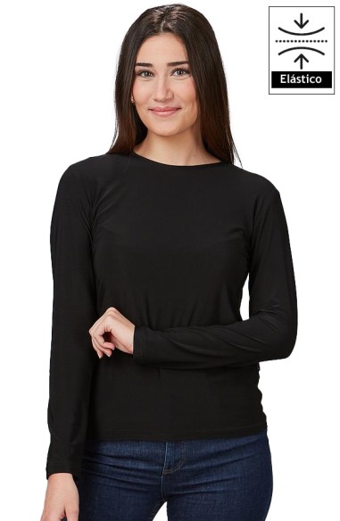 CAMISETA MANGA LARGA MUJER MELIA