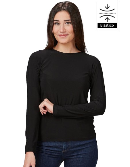 CAMISETA MANGA LARGA MUJER MELIA