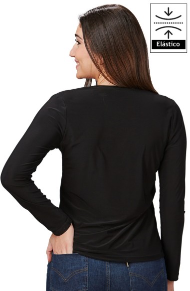 MAGLIETTA MANICA LUNGA DONNA MELIA