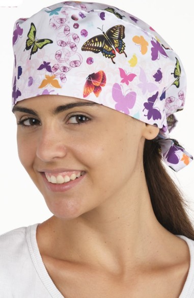 GORRO SANITARIO TIRAS MARIPOSAS