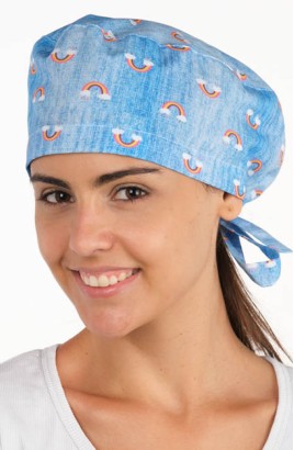 GORRO SANITARIO TIRAS ARCOÍRIS