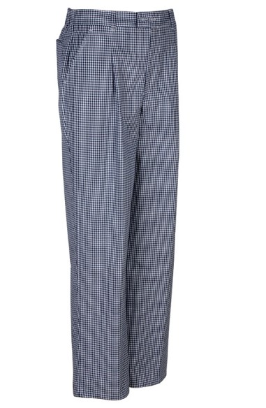 PANTALONI CUOCO GOMMA +  BOTTONE