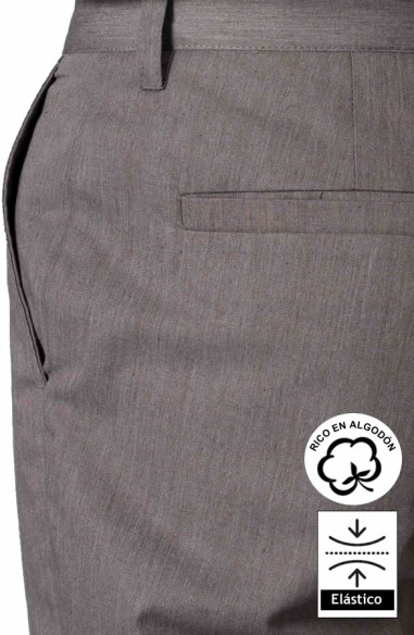 PANTALONI CHINO OCCHIO DI PERNICE DA UOMO