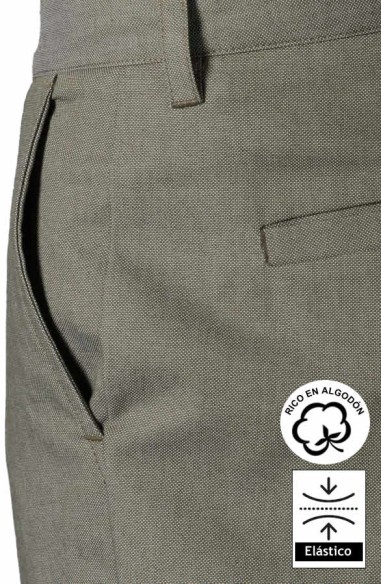 PANTALON HOMBRE CHINO OJO DE PERDIZ