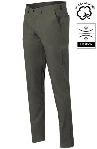 PANTALONI CHINO OCCHIO DI PERNICE DA UOMO