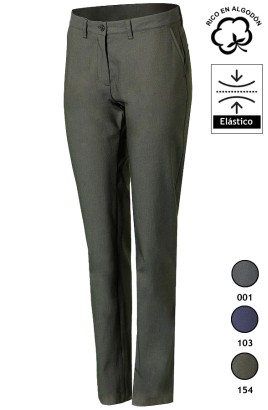 PANTALONI  CHINO OCCHIO DI PERNICE DA DONNA