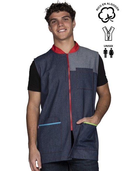 CHALECO DENIM