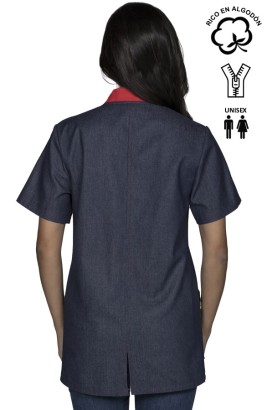 BATA DENIM MANGA CORTA 2