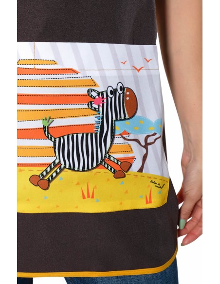 GREMBIULE PER INSEGNANTI ZEBRA