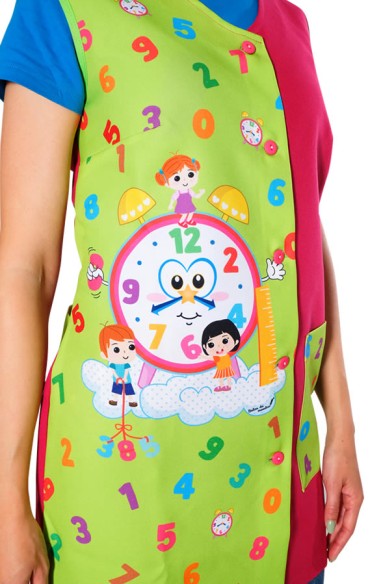 BATA SIN MANGAS RELOJ